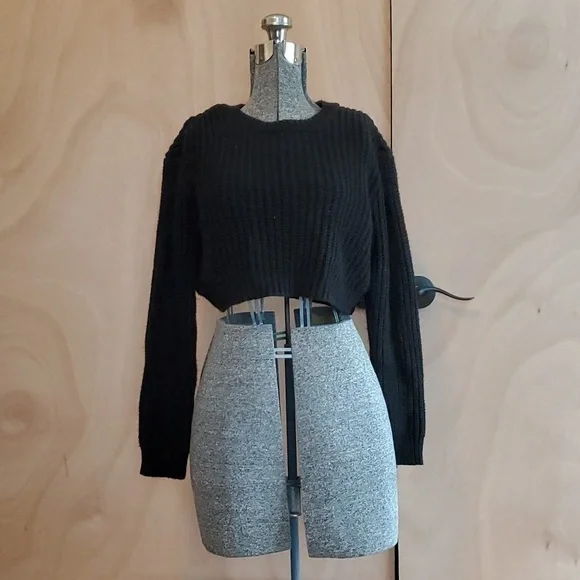 Full Tilt Crop Sweater - Picture 1 of 2